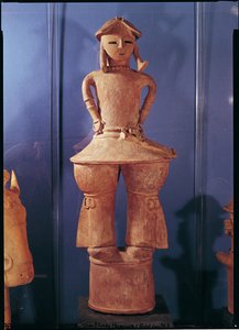 Haniwa-figuur, 250-550 door Japanese School