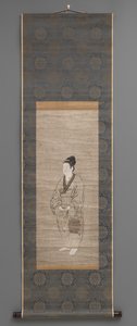 Kakemono, begin 19e eeuw door Japanese School
