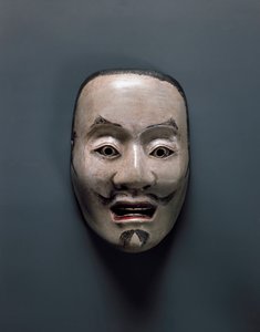 No-theatermasker door Japanese School