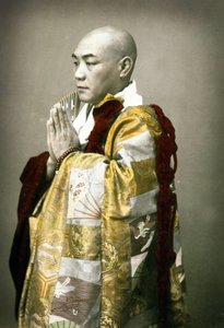 Portret van een Shinto-priester