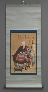 Portret van een Zen priester