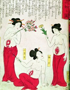 Zwangere vrouwen door Japanese School
