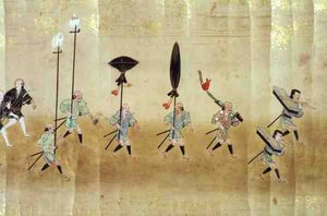 Zesde Koreaanse Ambassade naar Japan ten tijde van de opvolging van Tokugawa Ietsuna in 1651, mogelijk door Kano Masunobu (1625-94) 1655-57