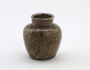 Kleine theepot voor commercieel gebruik, Shigaraki, Shiga-prefectuur, Meiji-periode