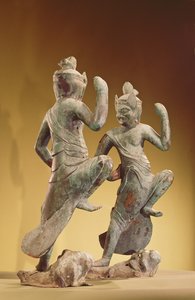 Zao Gongen, Heian Periode (794-1185) (verguld brons)
