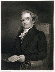 Noah Webster (1758-1843) gegraveerd door Frederick W. Halpin (1805-80)