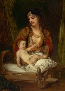 Montenegrijnse Madonna door Jaroslav Cermak