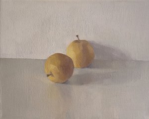 Chinese peren, 2004 (olieverf op doek)