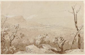 Een Uitzicht vanaf Bald Mountain, Orange County, N.Y., 1843