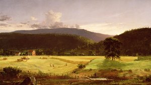 Bareford Bergen, West Milford, New Jersey, 1850 door Jasper Francis Cropsey