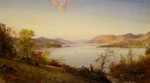Greenwood Lake door Jasper Francis Cropsey