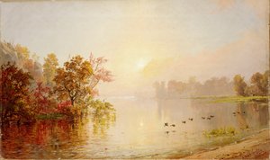 Mistige middag - herfst, 1873