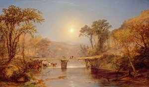 Indian Summer aan de Delaware River, 1882