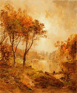 Aan de Ramapo-rivier, 1888