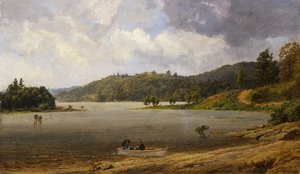 Op het Wawayanda-meer, New Jersey, 1873
