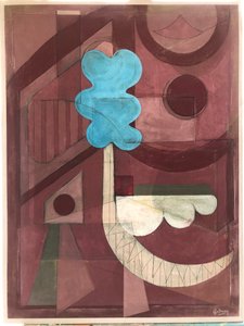 Abstract 1 (schilderij)