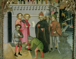 De wonderbaarlijke vermenigvuldiging van het graan (detail)