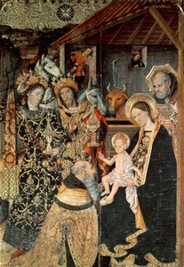 Aanbidding der Koningen door Jaume Huguet