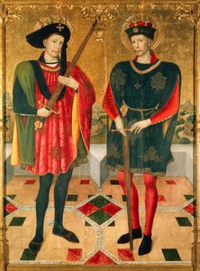 Sint Abdon en Sint Sennen, martelaren die rond 303 in Rome stierven onder de vervolgingen van keizer Diocletianus