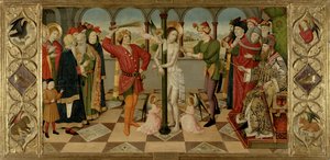 De Geseling van Christus door Jaume Huguet