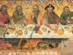 Heilig Avondmaal, (detail)