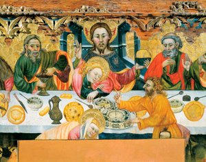 Het Laatste Avondmaal (detail) c.1370-1400