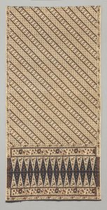 Sarong (kain kapala) door Javanese School