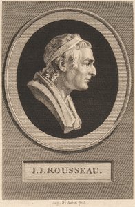 Jean-Jacques Rousseau door Jean-Antoine Houdon
