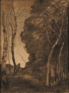 Landschap met bomen