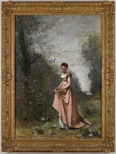 De lente van het leven door Jean-Baptiste-Camille Corot
