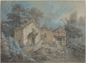 Boerderijtafereel