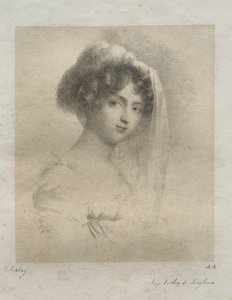 Mevrouw Horace Vernet door Jean-Baptiste Isabey