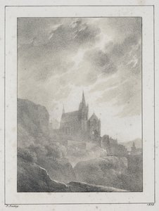 De kathedraal door Jean-Baptiste Isabey