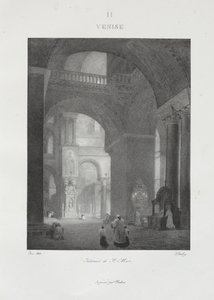 Reis naar Italië in 1822 door Jean-Baptiste Isabey