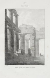 Reis naar Italië in 1822 door Jean-Baptiste Isabey