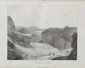 Reis naar Italië in 1822 door Jean-Baptiste Isabey