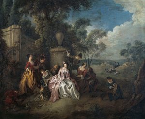 Ontmoeting in het park