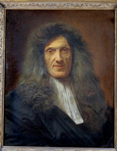 Portret van de dokter van Lodewijk XIV, Raymond Finot (1636-1709). Schilderij door Jean Baptiste Jouvenet (1644-1717) 1704. Musee du Louvre, Parijs