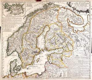 Denemarken, Noorwegen, Zweden, Finland, noordwest Rusland, Estland, Letland, Litouwen, noord Polen