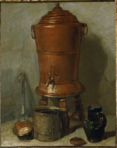 De koperen drinkfontein ...