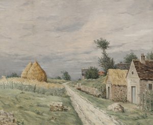 Landschap door Jean Charles Cazin