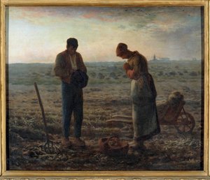 De Angelus door Jean Francois Millet