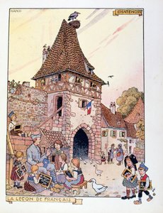 De terugkeer van de Elzas naar Frankrijk, 1919