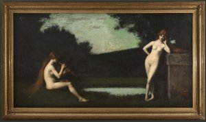 Eglogue, ca. 1879 door Jean Jacques Henner