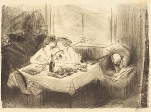 De privékamer (derde plaat)