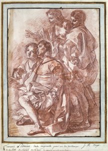 Christopher Columbus landt in Amerika 1494 door Jean Robert Ango