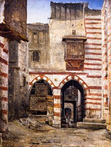 Gerechtshof van Caïro door Jean Alexis Achard