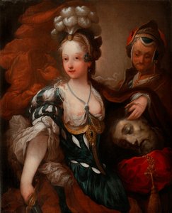Judith met het hoofd van Holofernes door Jean Alexis Grimou