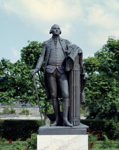 Portret van George Washington (1732-1799) door Jean Antoine Houdon