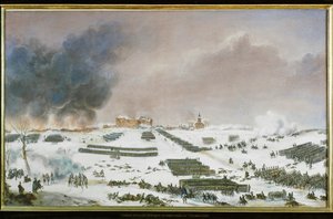 De slag om Eylau ... door Jean Antoine Simeon Fort